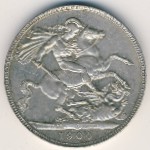 Великобритания, 1 крона (1900 г.)