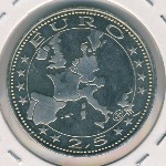 Европа, 2,5 евро (1997 г.)