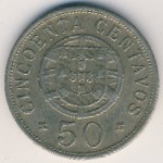 Angola, 50 сентаво, 1927