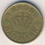 Дания, 1 крона (1925 г.)