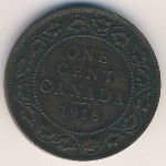 Canada, 1 цент, 1918