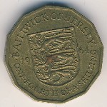 Jersey, 1/4 шиллинга, 1964