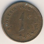 Rhodesia, 1 цент, 1970