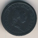 Isle of Man, , 1786