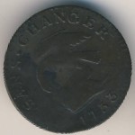 Isle of Man, , 1733
