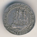 Нидерландская Индия, 1/4 гульдена (1802 г.)