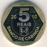 Cabinda, 5 реалов, 2010