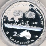 Австралия, 2 доллара (2011 г.)