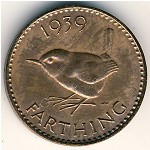 Великобритания, 1 фартинг (1937&ndash;1948 г.)