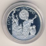 Vatican City, 10 евро, 2002