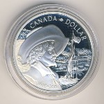 Canada, 1 доллар, 2008