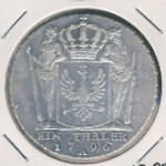Пруссия, 1 талер (1796 г.)