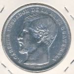 Гватемала, 1 песо (1869 г.)