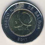 Panama, 1 бальбоа, 2011
