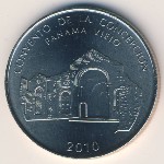 Panama, 1/2 бальбоа, 2010