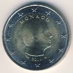 Monaco, 2 euro, 2009–2022