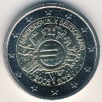 Germany, 2 евро, 2012