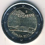 Spain, 2 евро, 2011