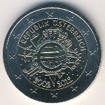 Austria, 2 евро, 2012