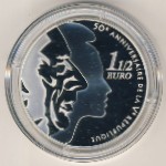 Франция, 1 1/2 евро (2008 г.)