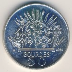 Haiti, 50 гурдов, 1981
