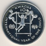 Замбия, 10 квача (1980 г.)