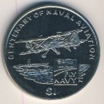 Virgin Islands, 1 доллар, 2009