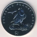 Эритрея, 1 доллар (1996 г.)