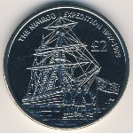 Южная Джорджия и Южные Сендвичевы острова, 2 фунта, 2009