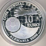 Spain, 10 евро, 2004