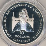 Соломоновы острова, 10 долларов (1992 г.)