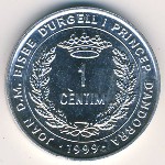 Андорра, 1 сентим (1999 г.)