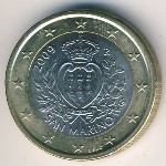 San Marino, 1 евро, 2009