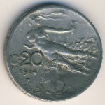Италия, 20 чентезимо (1914 г.)