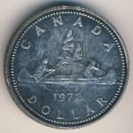 Канада, 1 доллар (1972 г.)