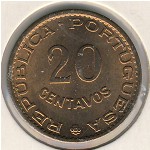 Sao Tome and Principe, 20 centavos, 1962