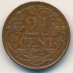 Curacao, 2 1/2 cents, 1944–1948