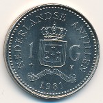 Antilles, 1 gulden, 1980–1985