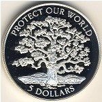 Niue, 5 dollars, 1993