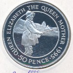 Ascension Island, 50 pence, 1995