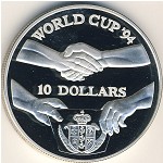 Niue, 10 dollars, 1991