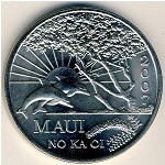 Hawaiian Islands., 1 dollar, 2007
