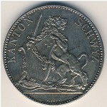 Switzerland., 5 francs, 1867