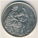 Switzerland., 5 francs, 1865