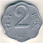 Индия, 2 пайсы (1972&ndash;1981 г.)
