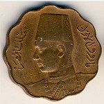Египет, 5 милльем (1938&ndash;1943 г.)
