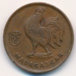 Madagascar, 50 centimes, 1943