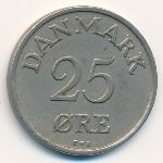 Denmark, 25 ore, 1956–1960