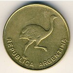Argentina, 1 centavo, 1986–1987