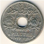 Сирия, 1 пиастр (1929&ndash;1936 г.)